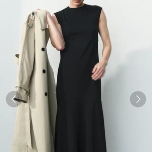 AYR Black Sleeveless Maxi Dress